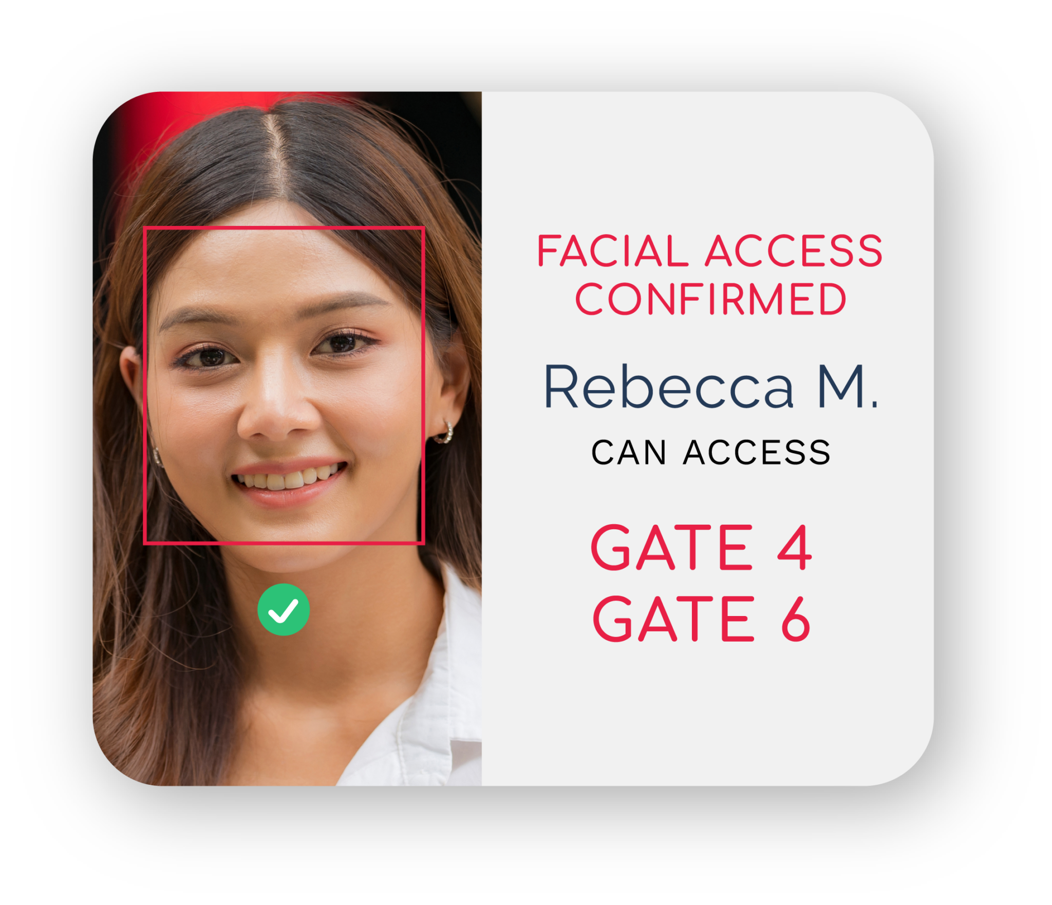 Confirmed Facial Access Control