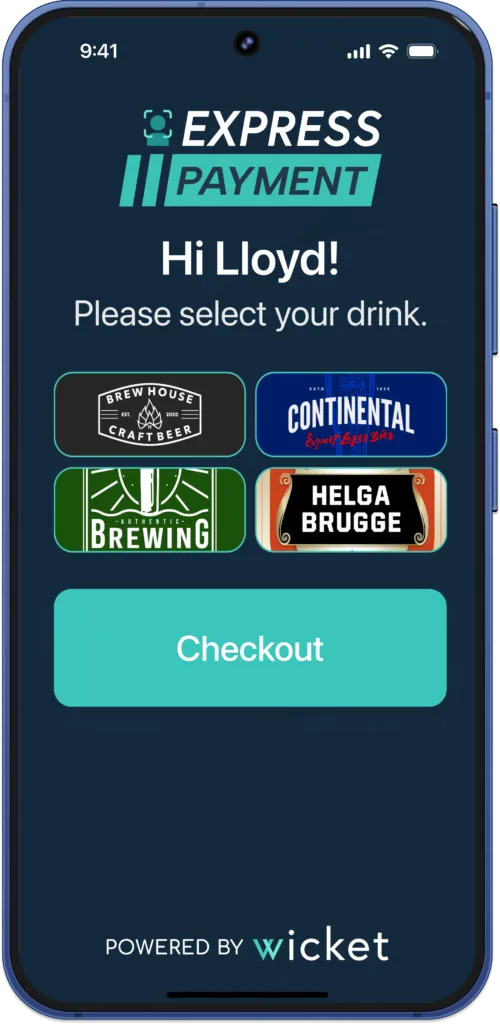 Facial Payments Select Screen Small